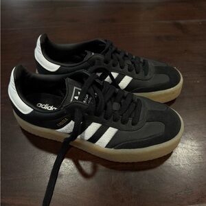 Adidas Samba Black and White Sneakers